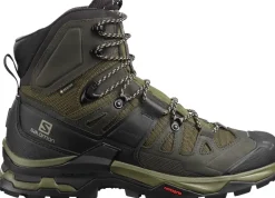 Salomon Mens Quest 4 GTX Boots - Olive Night-Peat-Safari