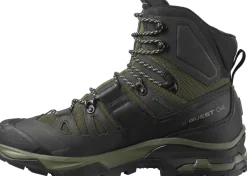Salomon Mens Quest 4 GTX Boots - Olive Night-Peat-Safari