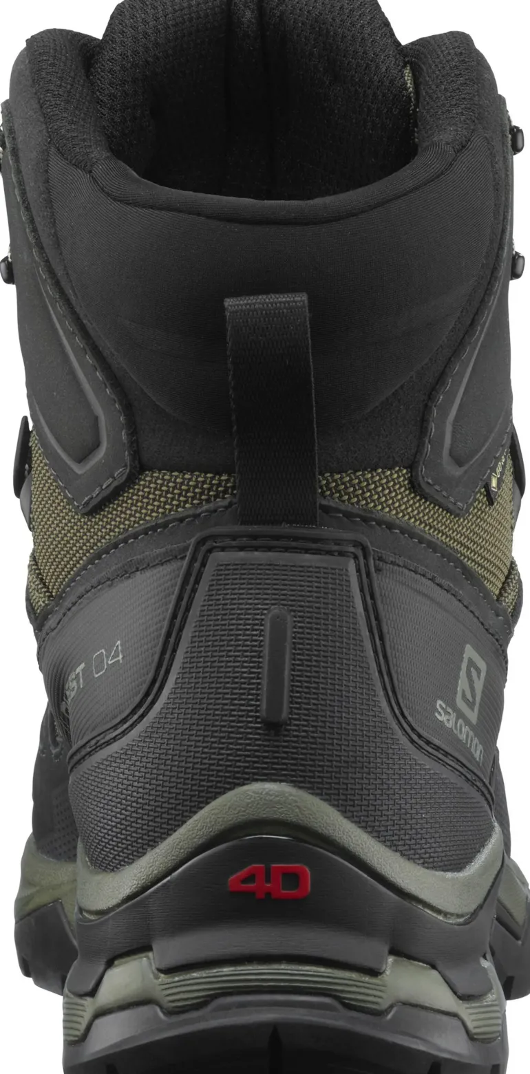 Salomon Mens Quest 4 GTX Boots - Olive Night-Peat-Safari