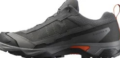 Salomon Mens X Ultra 5 GTX Shoe - Asphalt-Castlerock-Burnt Ochre