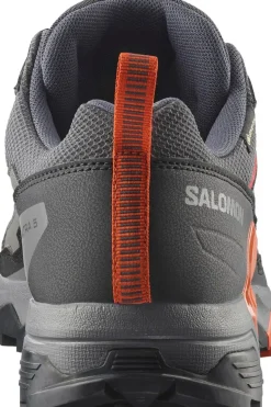 Salomon Mens X Ultra 5 GTX Shoe - Asphalt-Castlerock-Burnt Ochre