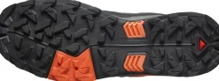 Salomon Mens X Ultra 5 GTX Shoe - Asphalt-Castlerock-Burnt Ochre