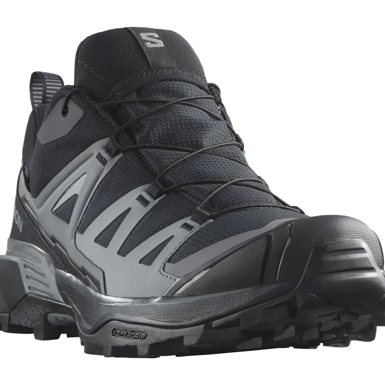 Salomon Mens X Ultra 360 GTX Shoes - Black-Magnet-Quiet Shade