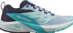 Salomon Womens Sense Ride 5 Shoes - Cashmere Blue-Carbon-Peacock Blue