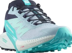 Salomon Womens Sense Ride 5 Shoes - Cashmere Blue-Carbon-Peacock Blue