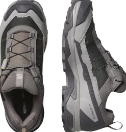 Salomon Womens X Ultra 5 GTX Shoe - Plum Kitten-Nine Iron-Soft Clay