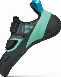 Scarpa Arpia LV Climbing Shoe - Shark-Aqua