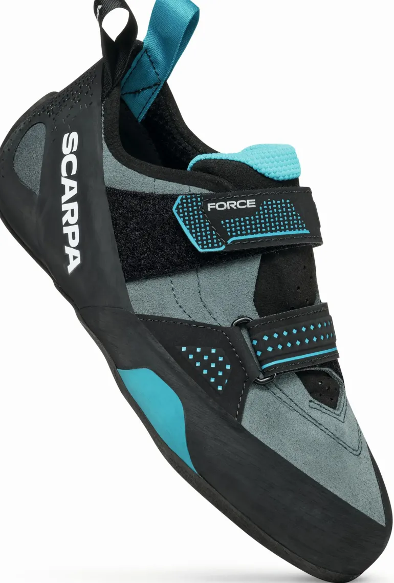 Scarpa Force Climbing Shoe - Conifer-Azure