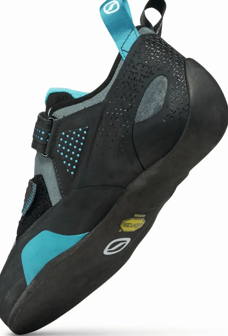Scarpa Force Climbing Shoe - Conifer-Azure