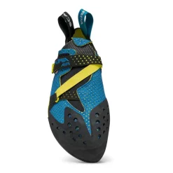 Scarpa Furia Air Climbing Shoes - Baltic Blue-Yellow