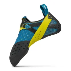 Scarpa Furia Air Climbing Shoes - Baltic Blue-Yellow