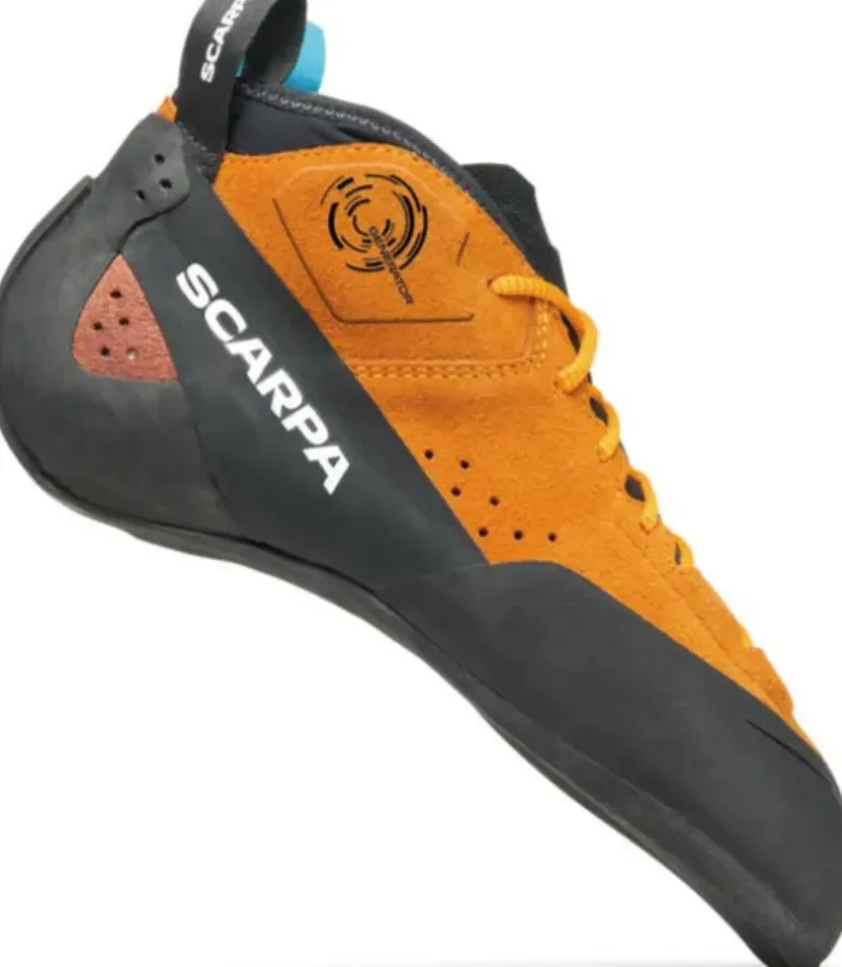 Scarpa Generator Mid Climbing Shoes - Orange-Rust
