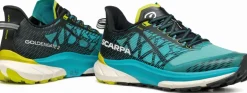 Scarpa Mens Golden Gate 2 ATR Running Shoe - Azure-Lime