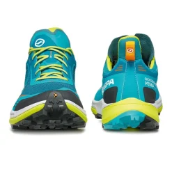 Scarpa Mens Golden Gate Kima RT Trail Running Shoes - Blue-Lime