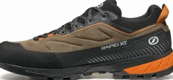 Scarpa Mens Rapid XT GTX Shoes - Caribou-Rust Orange