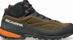 Scarpa Mens Rapid XT Mid GTX Boot - Caribou-Rust Orange