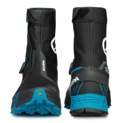 Scarpa Mens Ribelle Run Kalibra G Shoes - Black-Azure