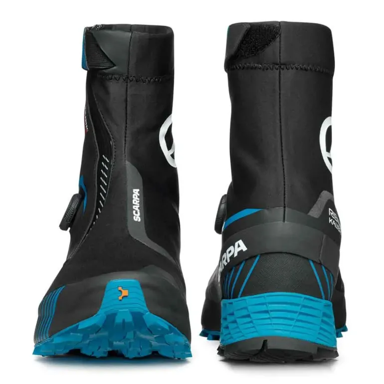 Scarpa Mens Ribelle Run Kalibra G Shoes - Black-Azure