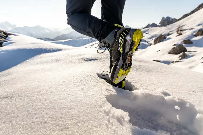 Scarpa Mens Rush TRK GTX Boots - Titanium-Lime