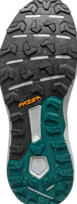 Scarpa Mens Spin Planet Trail Running Shoes - Sunny Green-Petrol