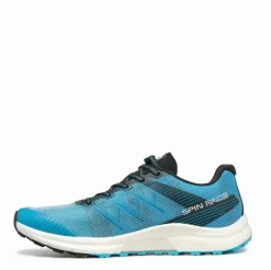 Scarpa Mens Spin Race Running Shoe - Azure-White