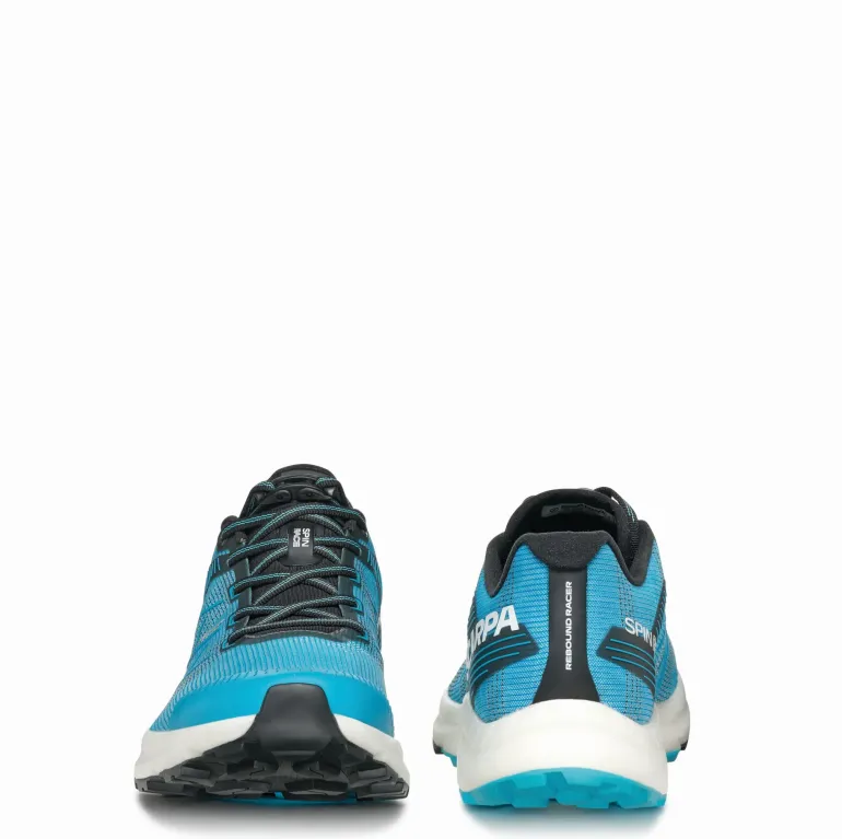 Scarpa Mens Spin Race Running Shoe - Azure-White