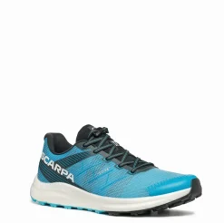 Scarpa Mens Spin Race Running Shoe - Azure-White