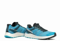 Scarpa Mens Spin Race Running Shoe - Azure-White