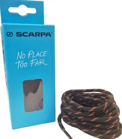 Scarpa Mountain Elite Laces - 170cm - Black-Orange