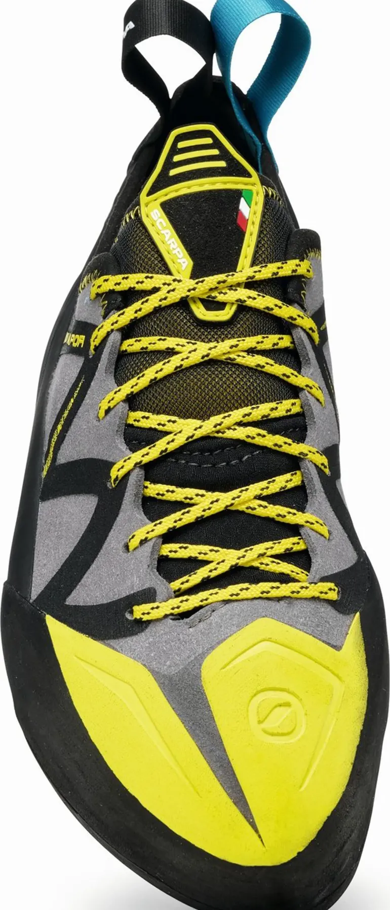 Scarpa Vapour Lace Climbing Shoes - Smoke-Yellow