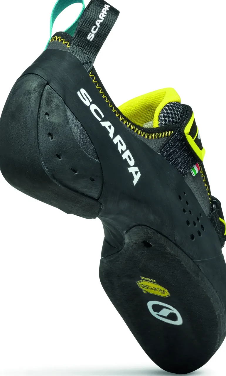 Scarpa Vapour V Climbing Shoe - Smoke-Yellow