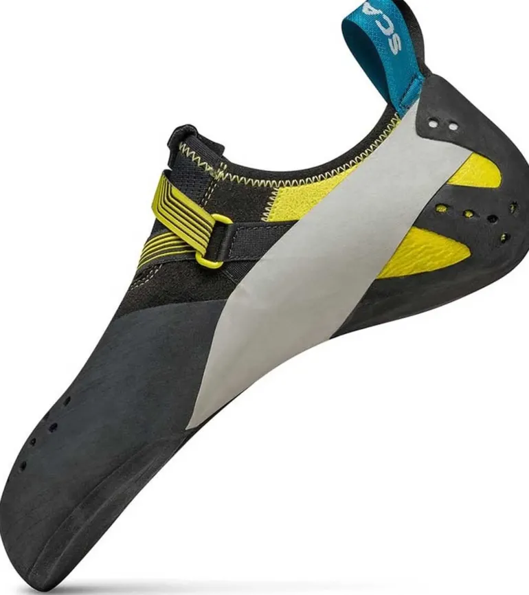 Scarpa Veloce Climbing Shoes - Black-Yellow