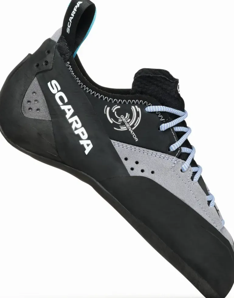 Scarpa Womens Generator Climbing Shoes - Light Grey