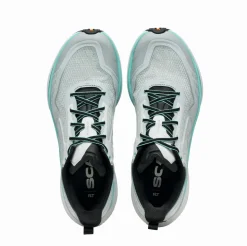 Scarpa Womens Golden Gate Kima RT Trail Running Shoes - Light Gray-Aruba Blue
