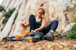 Scarpa Womens Rapid XT GTX Shoes - Shark-Aqua