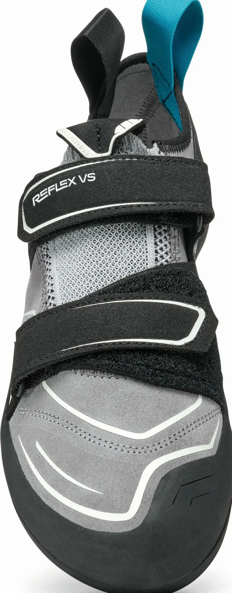 Scarpa Womens Reflex VS Climbing Shoe - Light Gray-Black