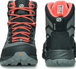 Scarpa Womens Rush TRK LT GTX Boots - Gray-Coral