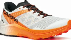 Scarpa Womens Spin Ultra 2 Running Shoe - Ice-Orange Fluo
