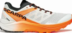 Scarpa Womens Spin Ultra 2 Running Shoe - Ice-Orange Fluo