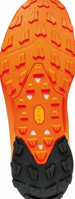 Scarpa Womens Spin Ultra 2 Running Shoe - Ice-Orange Fluo