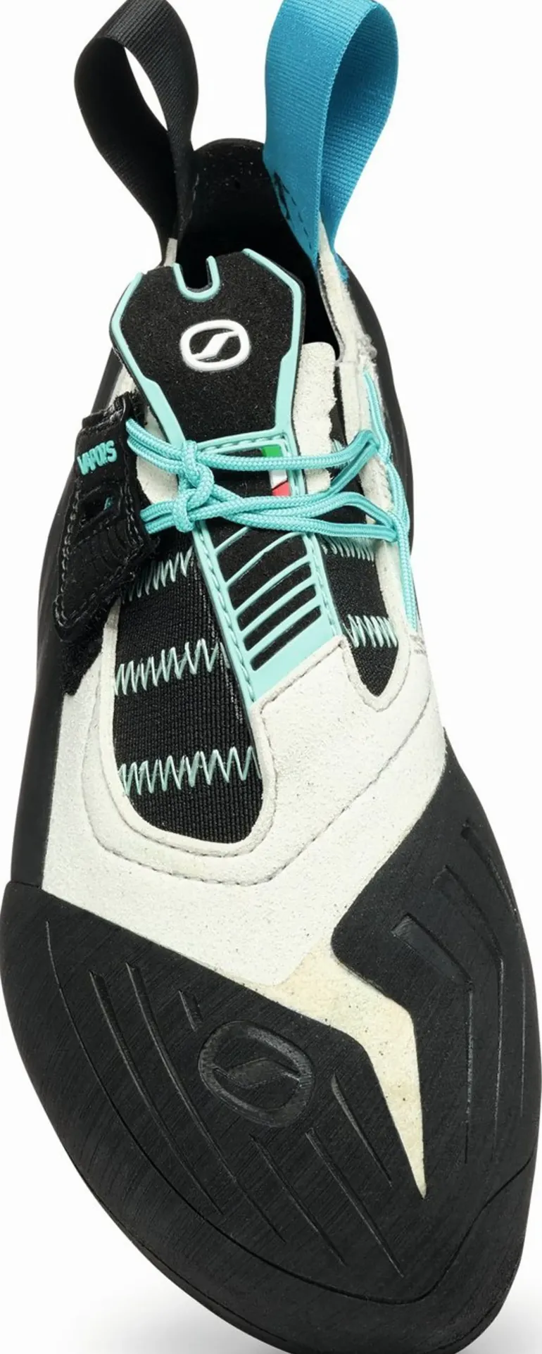 Scarpa Womens Vapour S Climbing Shoes - Dust Grey-Aqua