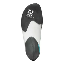 Scarpa Womens Veloce Lace Climbing Shoes - Light Grey-Maldive