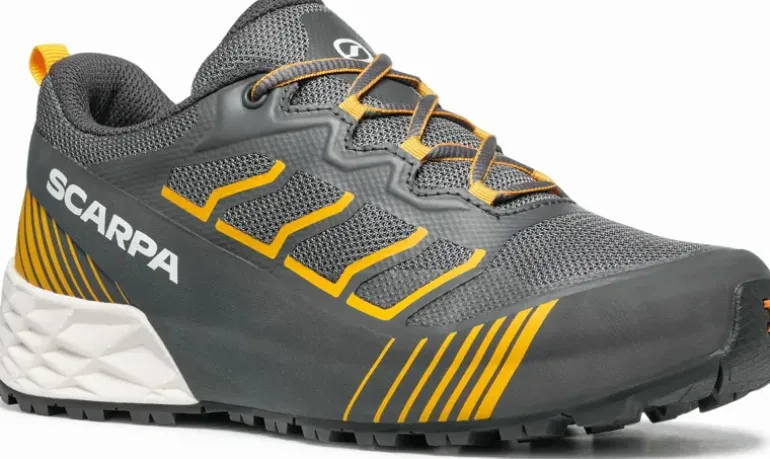 Scarpa Youth RR-Y Shoes - Anthracite-Saffron