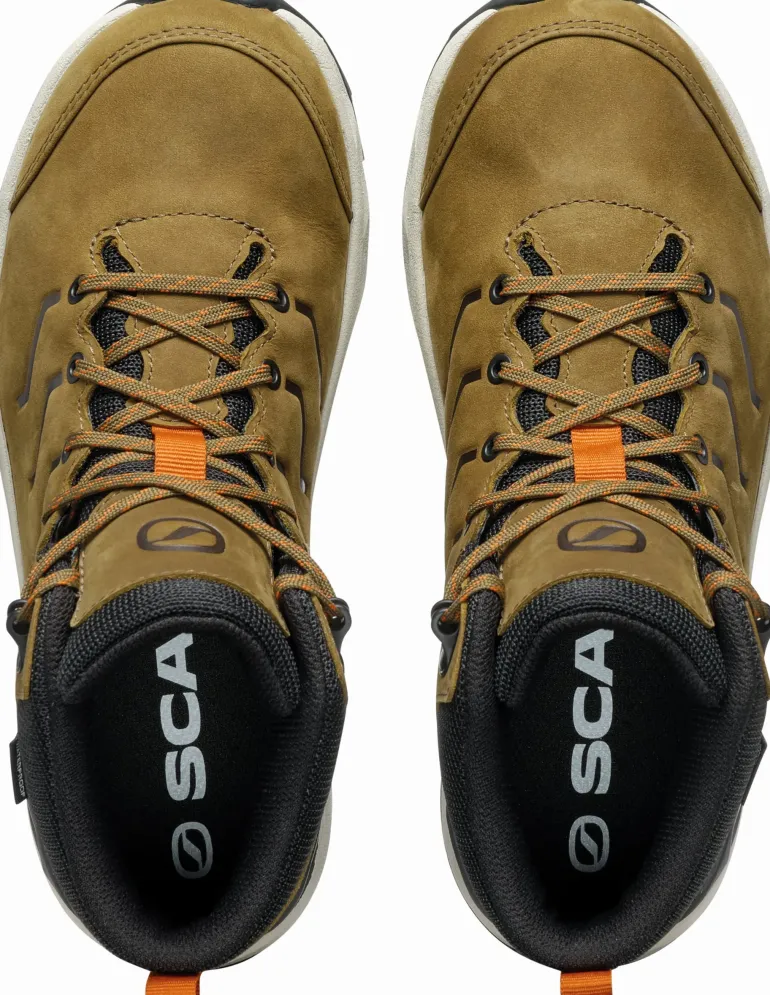 Scarpa Youth RS Pro WP-Y Shoe - Sage-Rust Orange