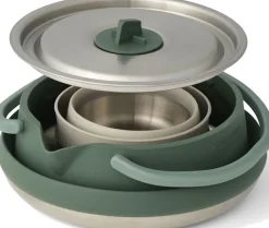 Sea To Summit Detour Stainless Steel Kettle Cook Set - 2P - 3 Piece