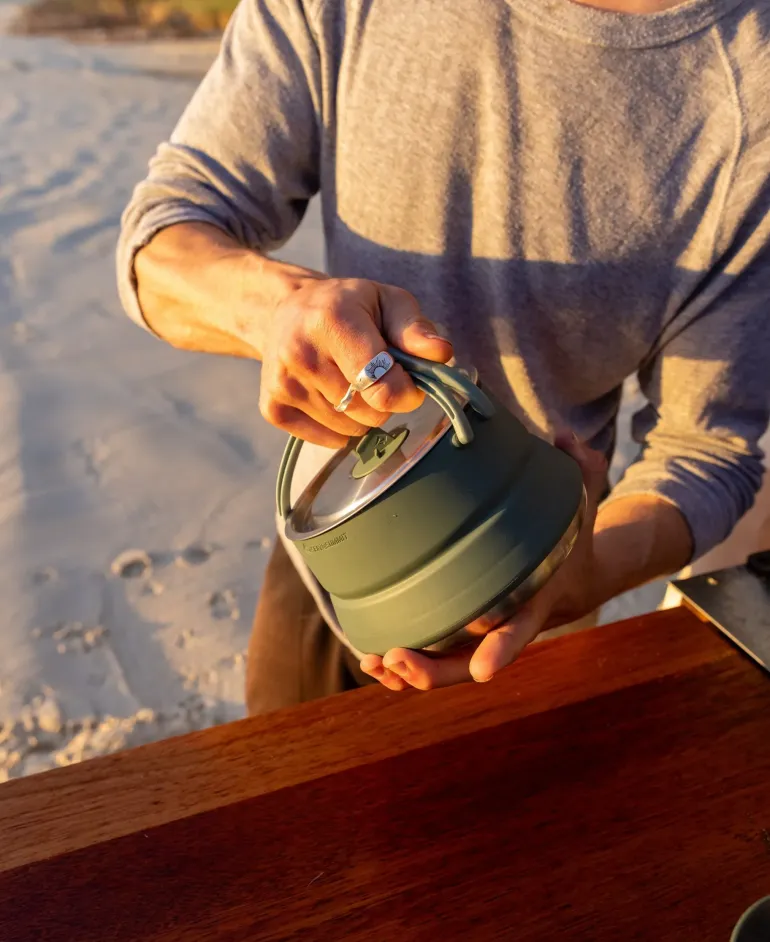 Sea To Summit Detour Stainless Steel Kettle Cook Set - 2P - 3 Piece