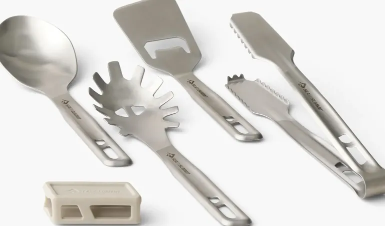 Sea To Summit Detour Stainless Steel Utensil Set - 4 Piece