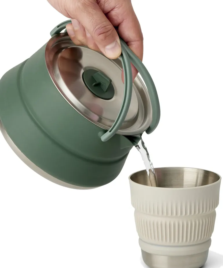Sea To Summit Detour Stainless Steel Collapsible Kettle - 1.6L
