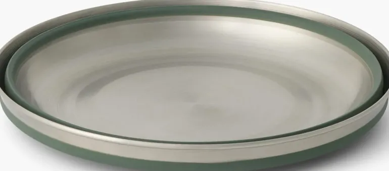 Sea To Summit Detour Stainless Steel Collapsible Bowl - L - Laurel Wreath