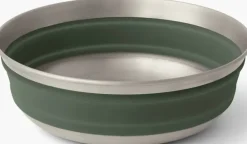 Sea To Summit Detour Stainless Steel Collapsible Bowl - M - Laurel Wreath